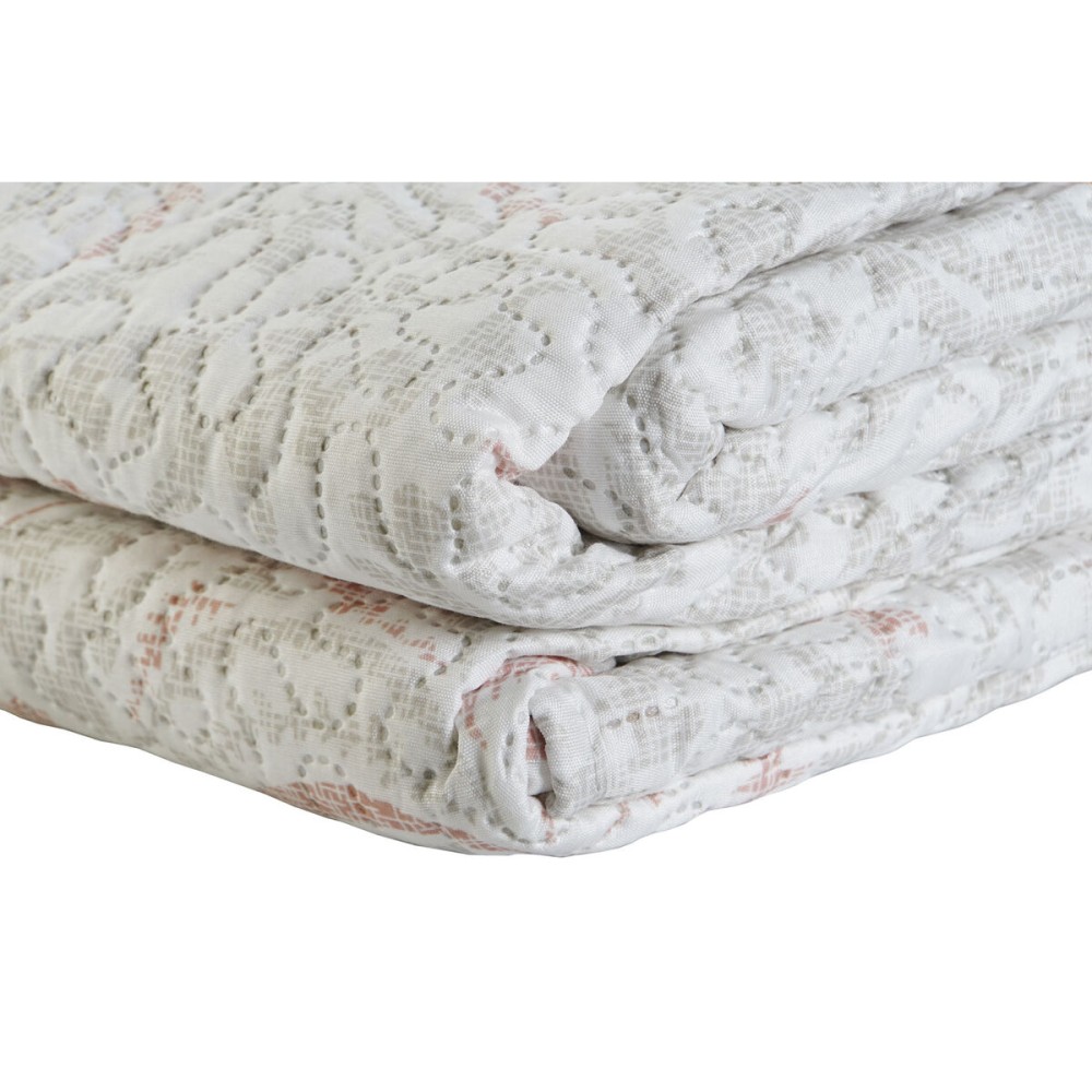 Steppdecke DKD Home Decor Braun Beige King size 270 x 270 x 1 cm