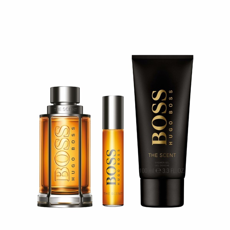 Men's Perfume Set Hugo Boss EDT BOSS The Scent 3 Pieces