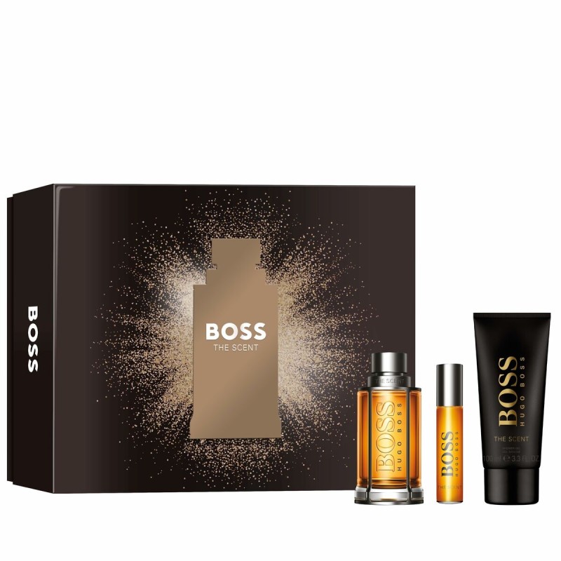 Set de Parfum Homme Hugo Boss EDT BOSS The Scent 3 Pièces