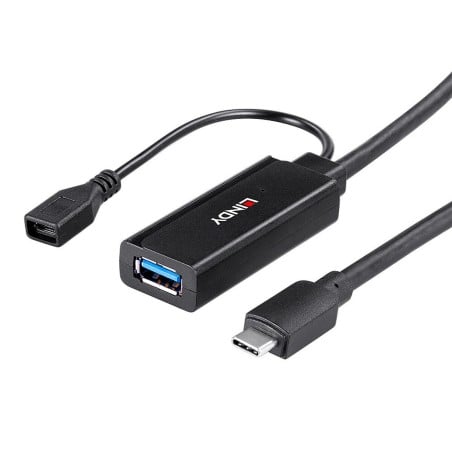 Hub USB LINDY 43344 Schwarz