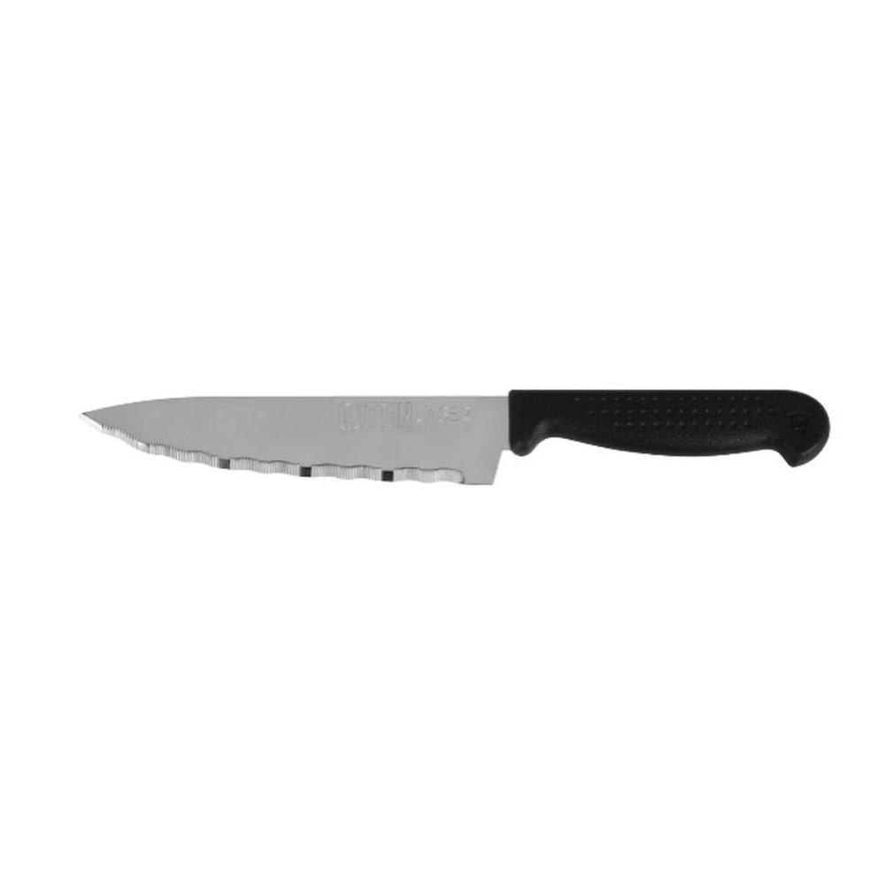 Küchenmesser Quttin Laser Schwarz Silberfarben 28 x 6 x 1,3 cm (36 Stück)