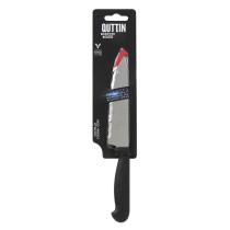 Küchenmesser Quttin Laser Schwarz Silberfarben 28 x 6 x 1,3 cm (36 Stück)