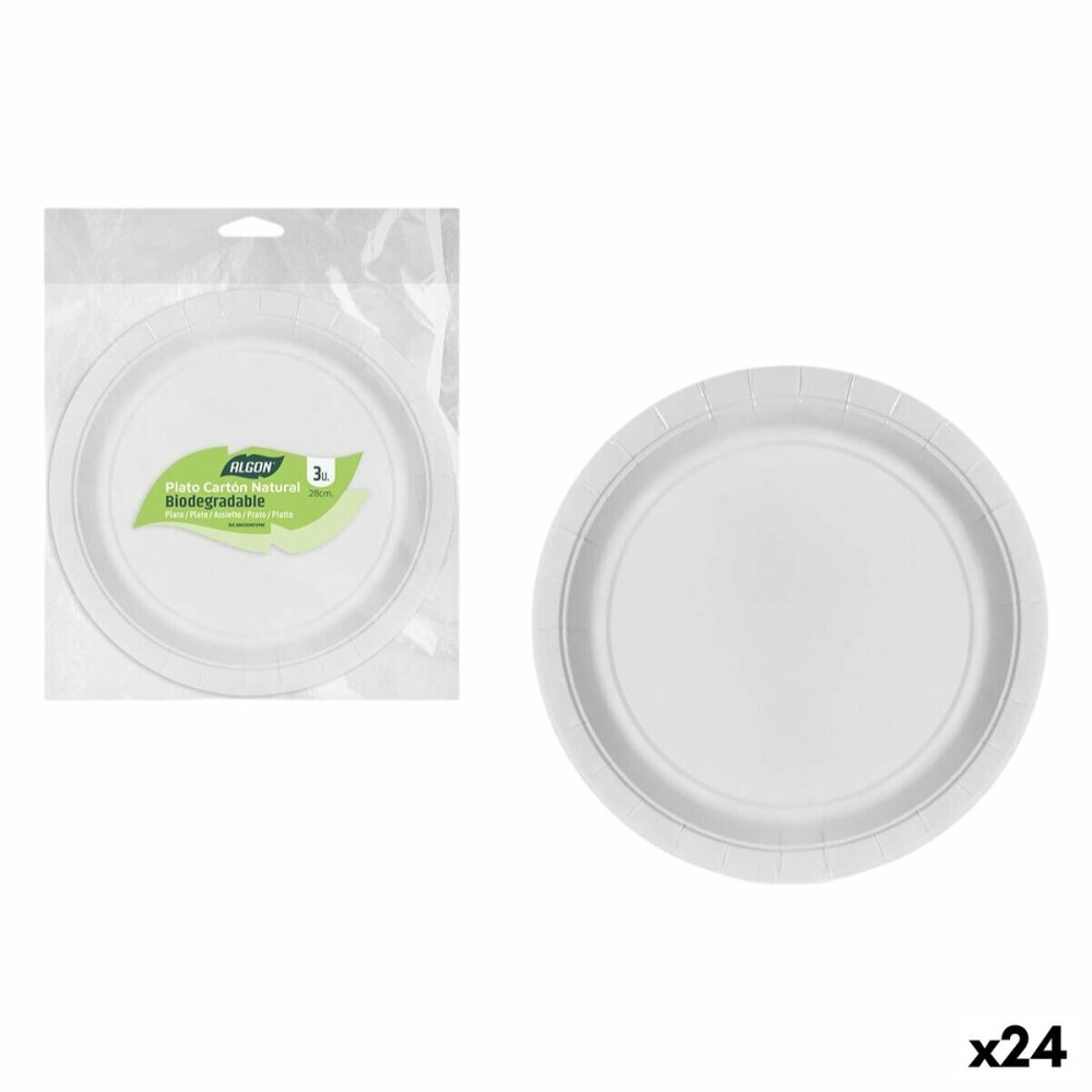 Geschirr-Set Algon 28 cm 3 Stücke (24 Stück)