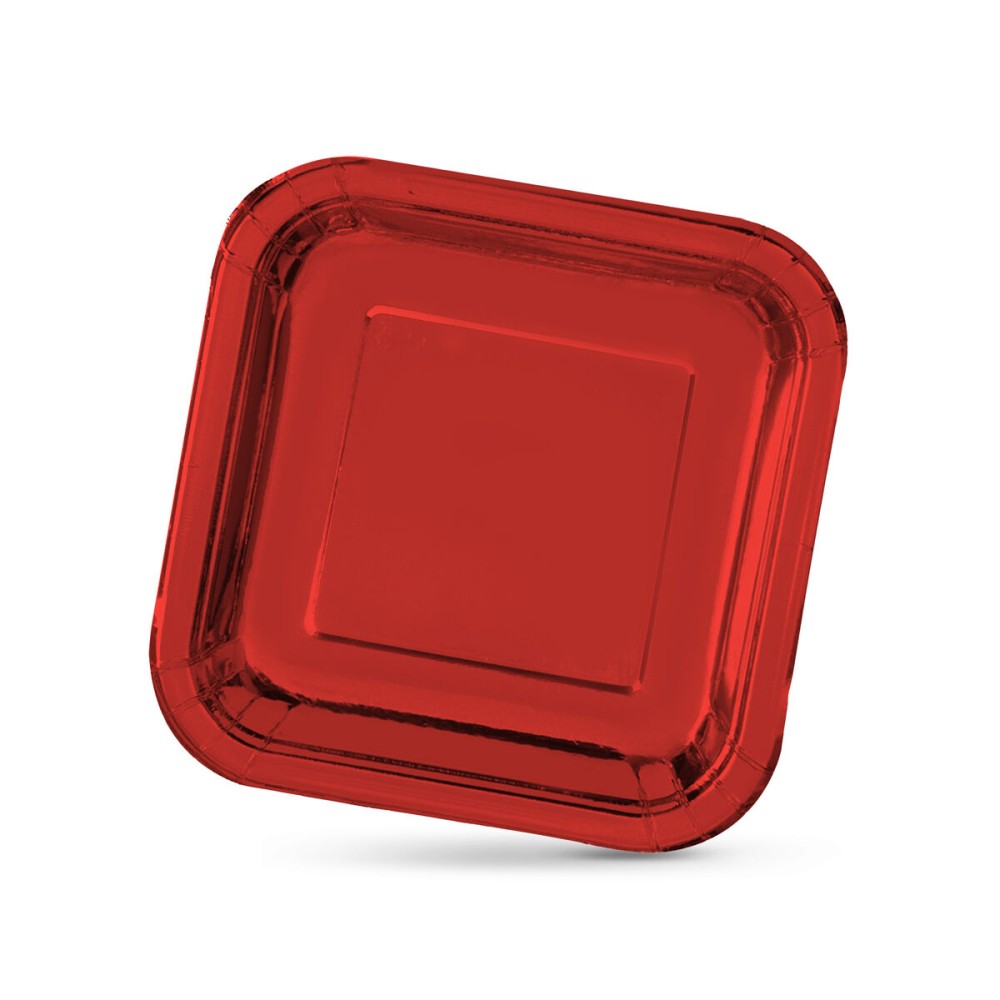 Geschirr-Set Algon Rot 23 cm 10 Stücke (18 Stück)
