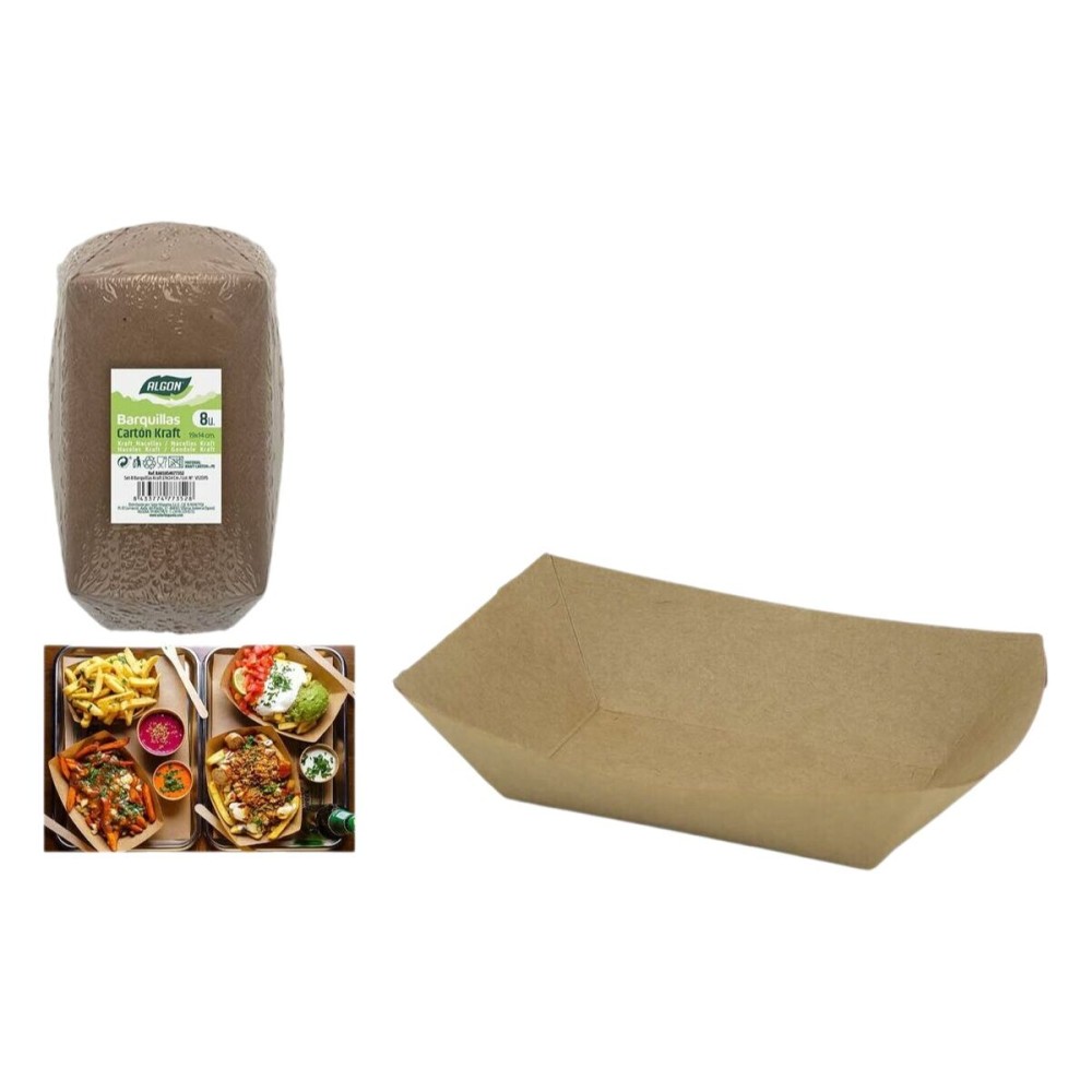 Geschirr-Set Algon 19 x 14 x 5 cm 8 Stücke (24 Stück)