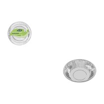 Geschirr-Set Algon Silberfarben 450 ml 6 Stücke (18 Stück)