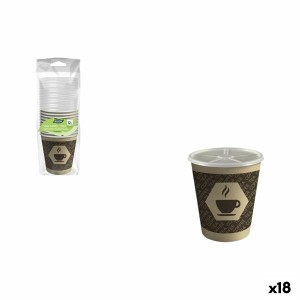 Gläserset Algon Braun 120 ml 12 Stücke (18 Stück)