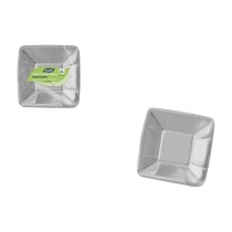 Geschirr-Set Algon Silberfarben 18 cm 12 Stücke (18 Stück)