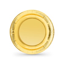 Geschirr-Set Algon Gold 23 cm 10 Stücke (18 Stück)