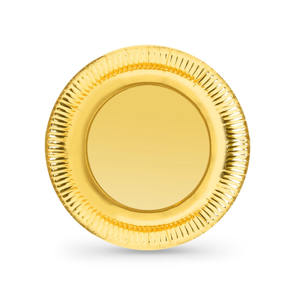 Geschirr-Set Algon Gold 23 cm 10 Stücke (18 Stück)