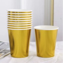 Gläserset Algon Gold 200 ml 10 Stücke (18 Stück)