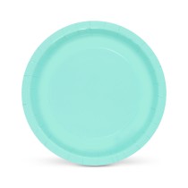 Service de vaisselle Algon Aigue marine 20 cm 10 Pièces (24 Unités)