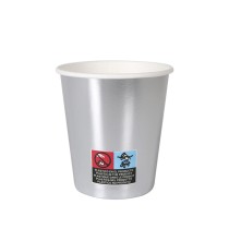 Set de Verres Algon Argenté 200 ml 10 Pièces (18 Unités)