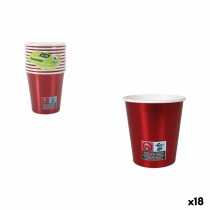 Gläserset Algon Rot 200 ml 10 Stücke (18 Stück)