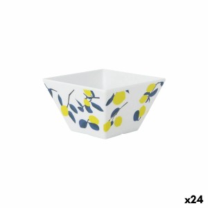 Schüssel für Vorspeisen La Mediterránea Zitronengelb 10 x 10 x 6 cm (24 Stück)