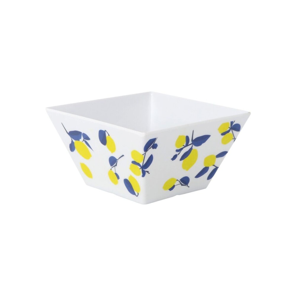 Schüssel für Vorspeisen La Mediterránea Zitronengelb 13 x 13 x 7 cm (24 Stück)