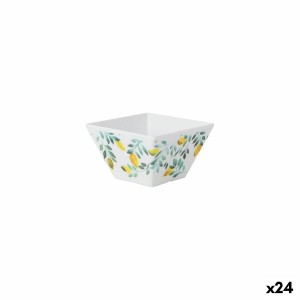 Schüssel für Vorspeisen La Mediterránea Zitronengelb 10 x 10 x 6 cm (24 Stück)