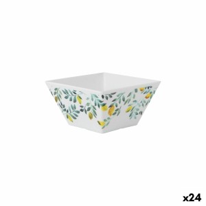 Schüssel für Vorspeisen La Mediterránea Zitronengelb 13 x 13 x 7 cm (24 Stück)