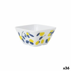 Schüssel für Vorspeisen La Mediterránea Zitronengelb 10,5 cm (36 Stück)