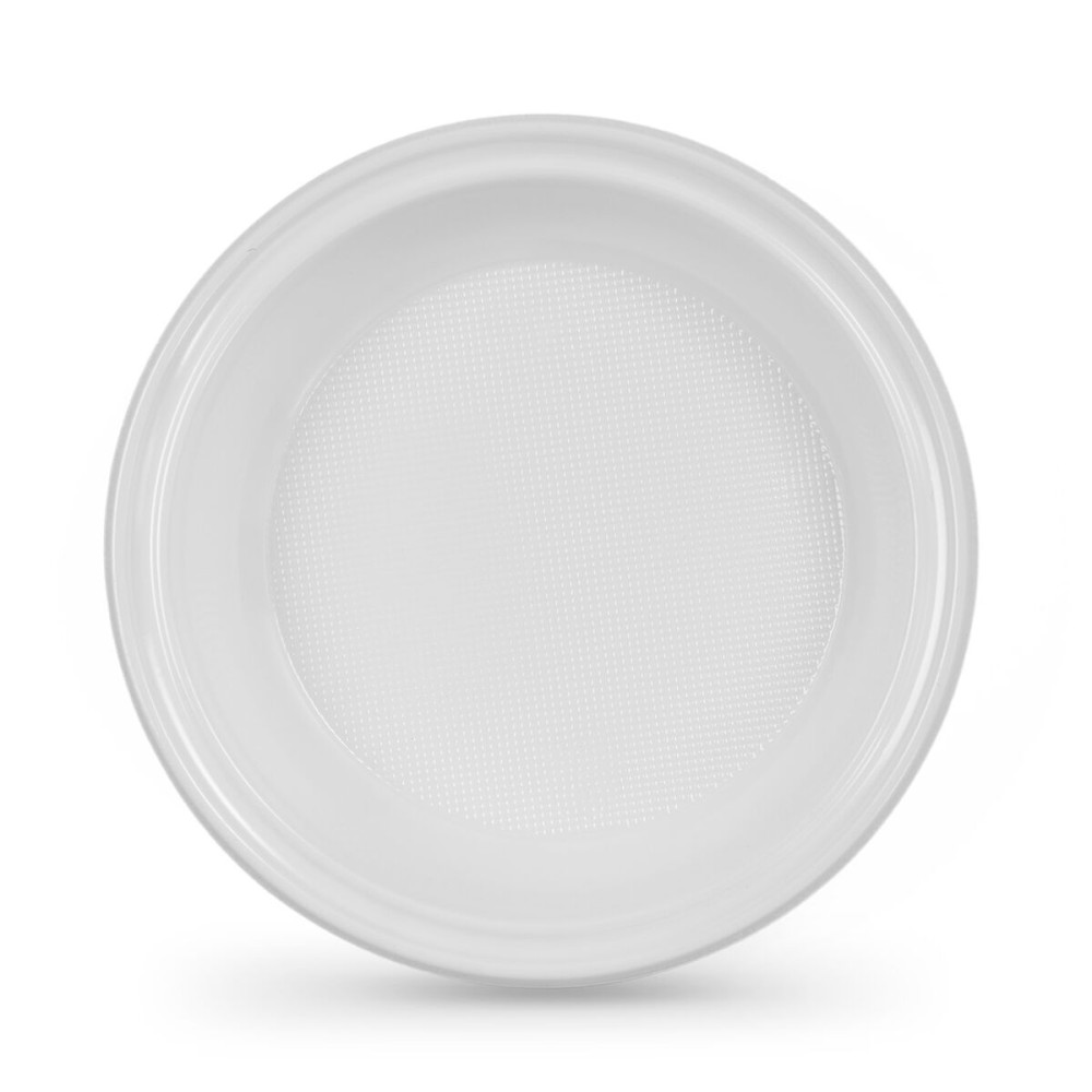 Service de vaisselle Algon Plastique 20,5 cm 20,5 x 3 cm 12 Pièces (18 Unités)
