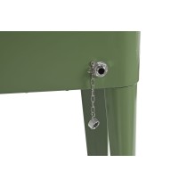 Tragbarer Kühlschrank DKD Home Decor 74 x 43 x 80 cm Stahl grün Polypropylen 56 L