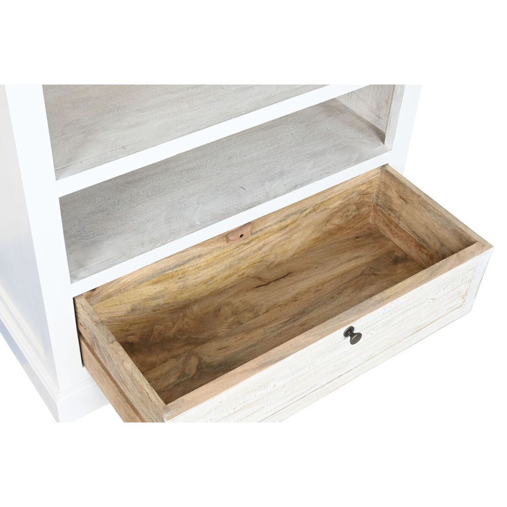 Shelves Home ESPRIT White Mango wood 90 x 40 x 180 cm