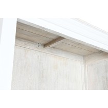 Regal Home ESPRIT Weiß Mango-Holz 90 x 40 x 180 cm