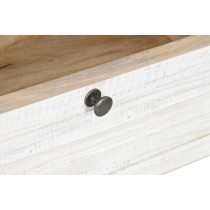 Regal Home ESPRIT Weiß Mango-Holz 90 x 40 x 180 cm