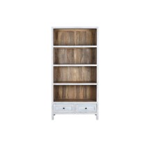Regal Home ESPRIT Weiß Mango-Holz 100 x 40 x 198 cm