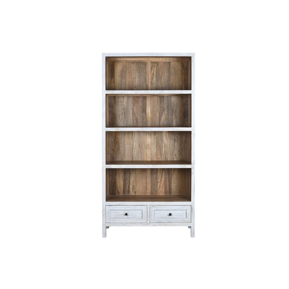 Étagère Home ESPRIT Blanc Bois de manguier 100 x 40 x 198 cm