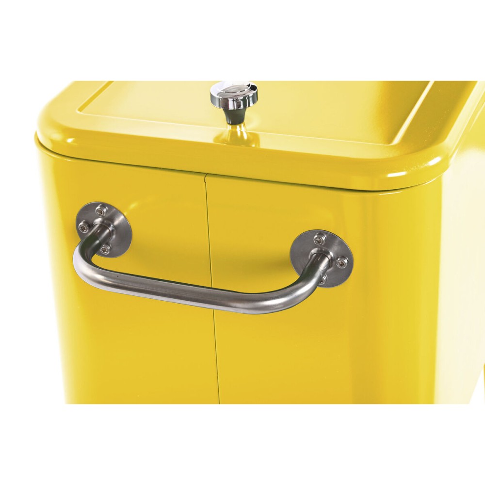 Portable Fridge Home ESPRIT Yellow Steel polypropylene 56 L 74 x 43 x 80 cm