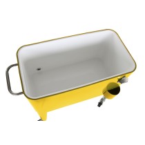 Portable Fridge Home ESPRIT Yellow Steel polypropylene 56 L 74 x 43 x 80 cm