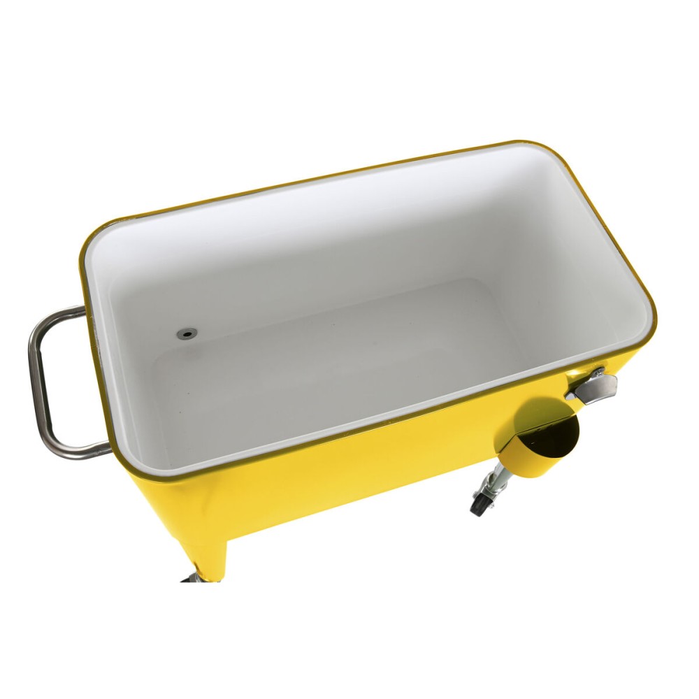 Portable Fridge Home ESPRIT Yellow Steel polypropylene 56 L 74 x 43 x 80 cm