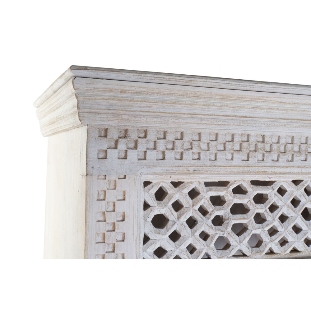 Shelves Home ESPRIT White Mango wood MDF Wood 180 x 40 x 200 cm