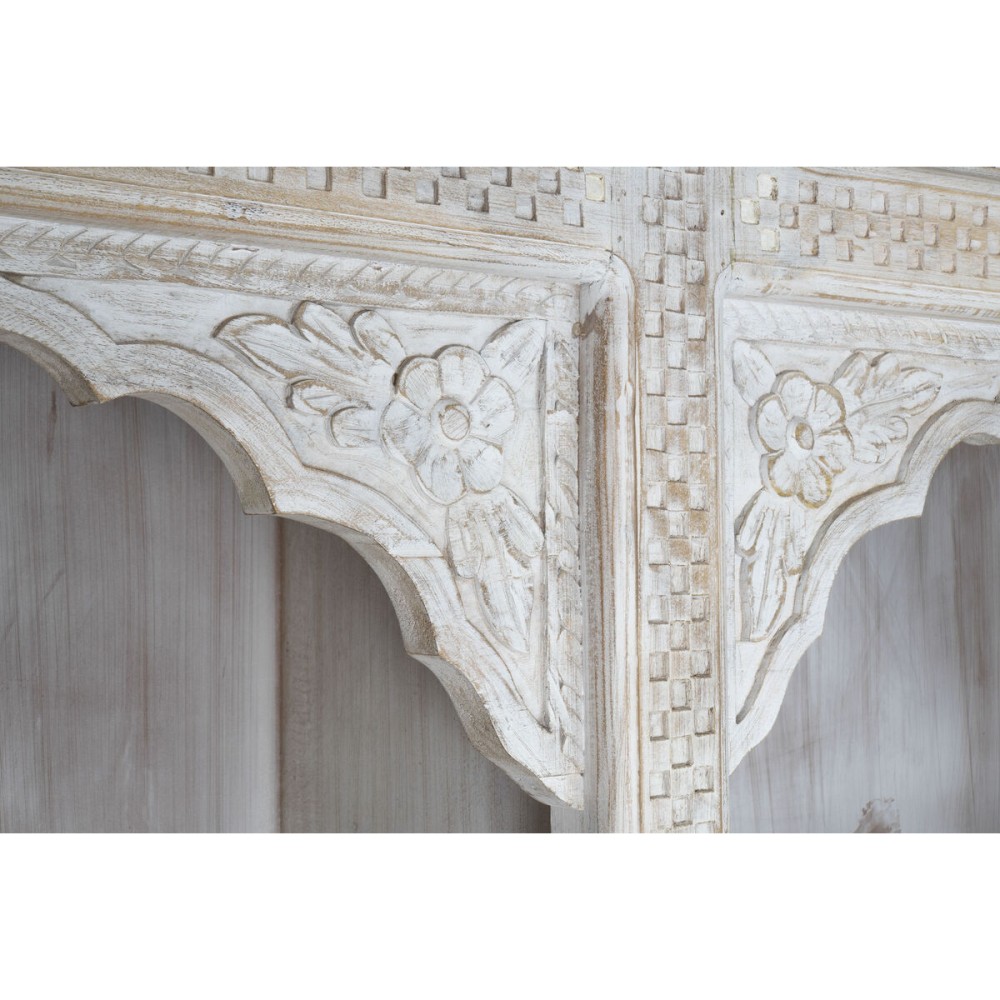 Regal Home ESPRIT Weiß Mango-Holz Holz MDF 180 x 40 x 200 cm