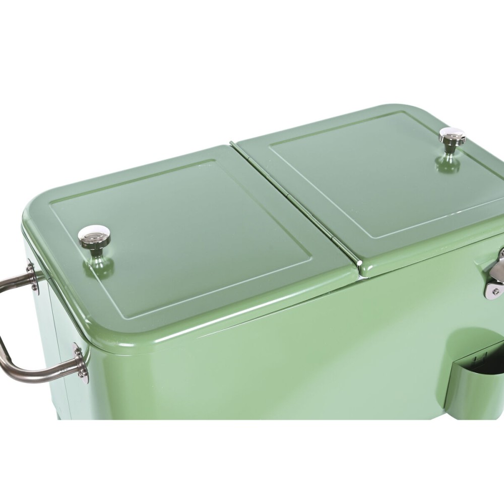 Portable Fridge Home ESPRIT Green Steel polypropylene 56 L 74 x 43 x 80 cm
