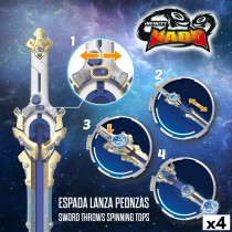 Toupie Infinity Nado (4 Unités)