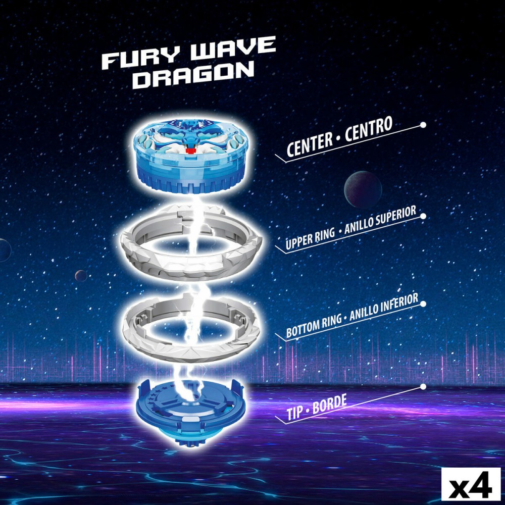 Kreisel Infinity Nado (4 Stück)