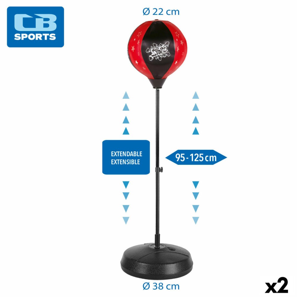 Children's Inflatable Boxing Punchbag with Stand Colorbaby
