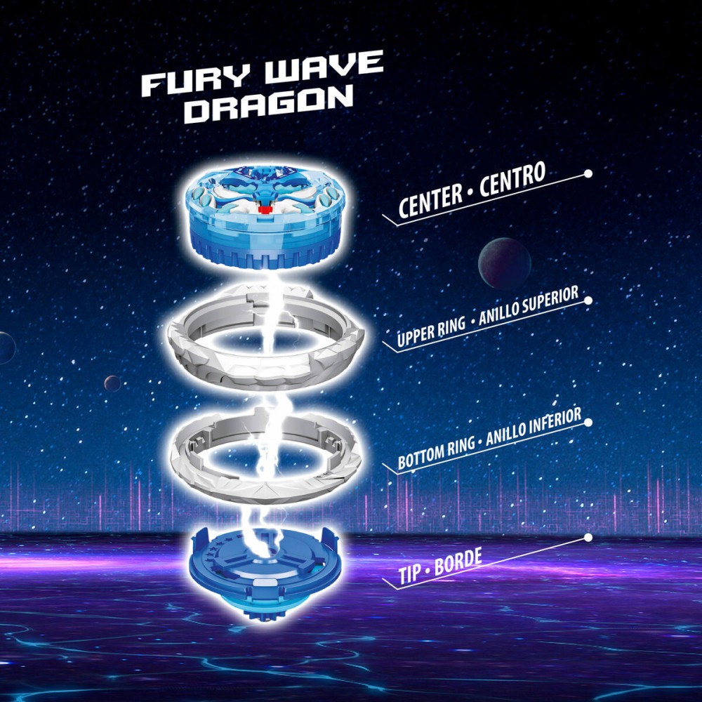 Kreisel Infinity Nado (4 Stück)