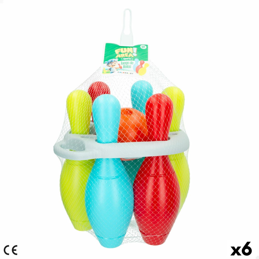 Zielschießen-Spiel Colorbaby 8,5 x 27 x 8,5 cm (6 Stück)