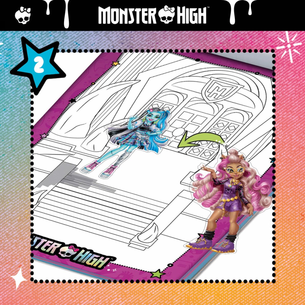 Drawing Set Monster High (6 Units)