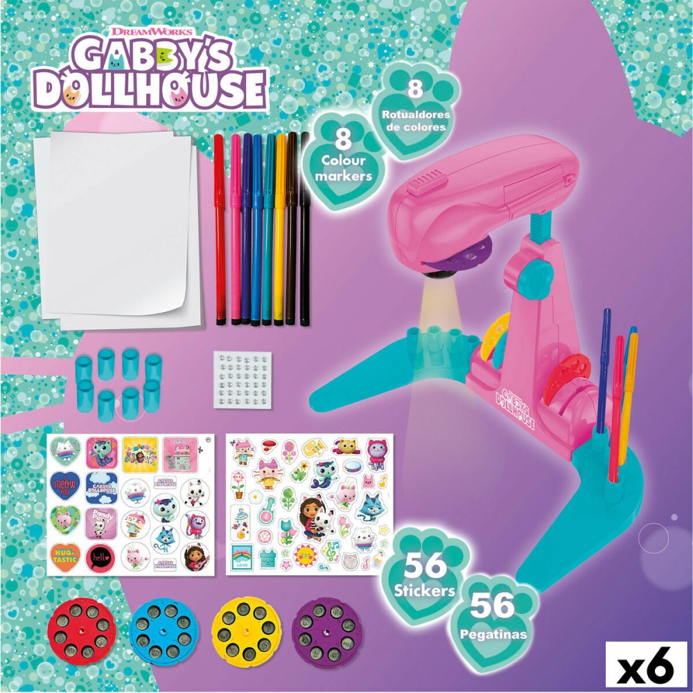 Zeichenset Gabby's Dollhouse (6 Stück)