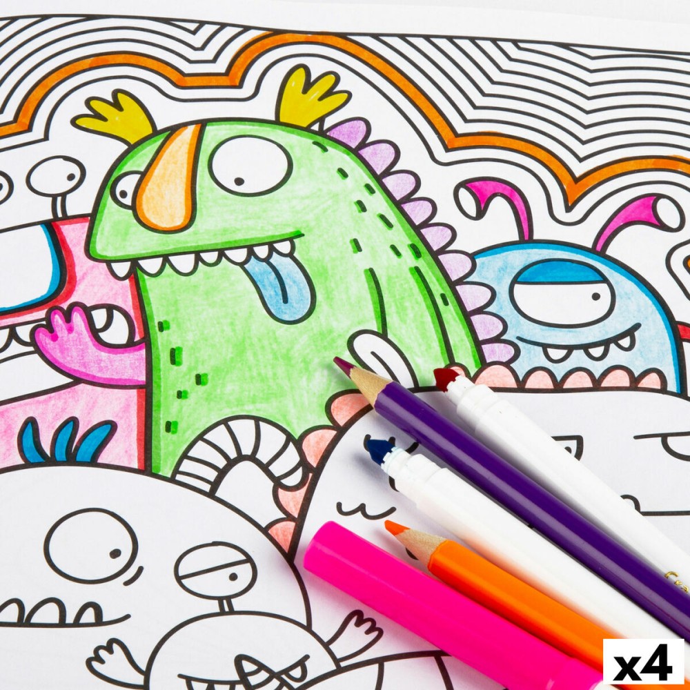 Drawing Set Cra-Z-Art (4 Units)