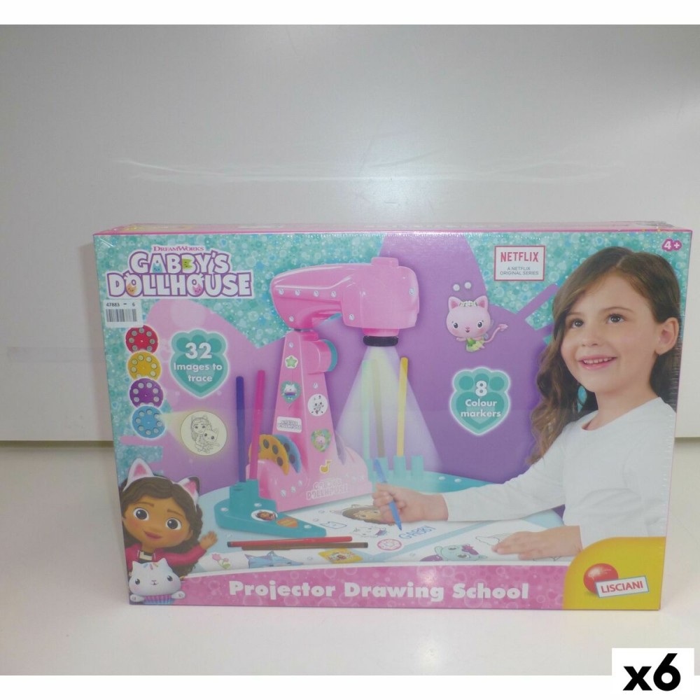 Zeichenset Gabby's Dollhouse (6 Stück)