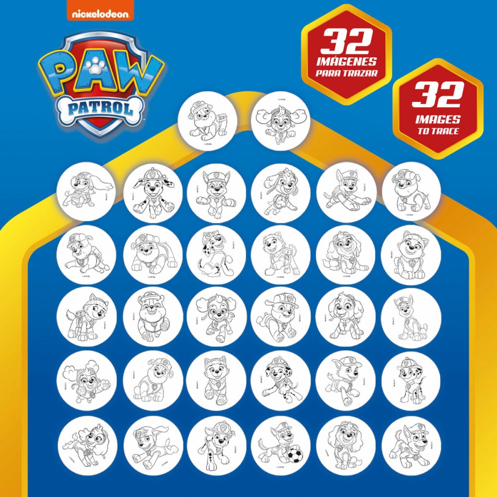 Zeichenset The Paw Patrol (6 Stück)