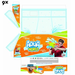 Water Pistol Colorbaby 34,5 x 16 x 5 cm (6 Units)