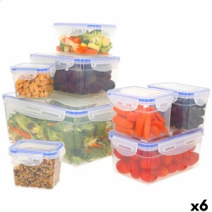 Stapelbares luftdichtes Küchenbehälterset Max Home 27 x 12 x 20 cm 6 Stück