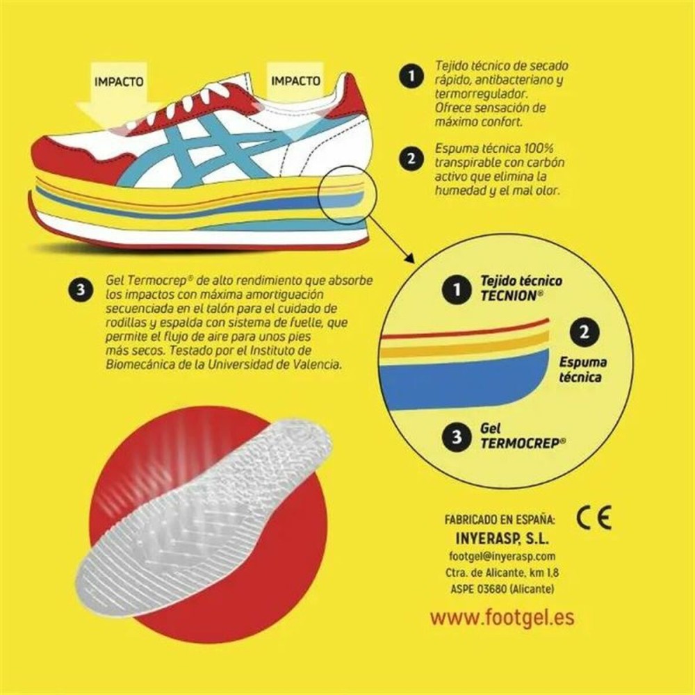 Stencils FootGel 820038 35-38 Running