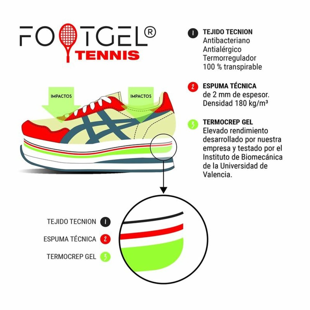 Vorlagen FootGel 780038 35-38 Tennis Eukalyptusbaum